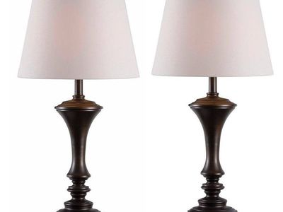 Elegant Table Lamps (Set of 2) – Like New
