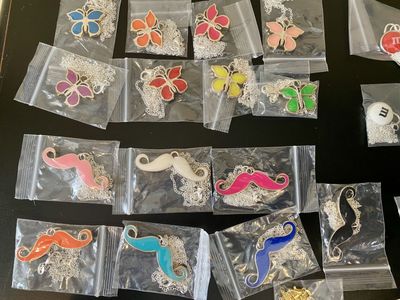 NEW! Necklaces & Earrings - Butterflies, Mustaches, Keys, Feathers, Horse, Arrow Head & More $6-$9 C PIX