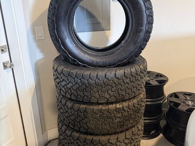 General Grabber A/TX Tires 265/70r17 (Set Of 5)