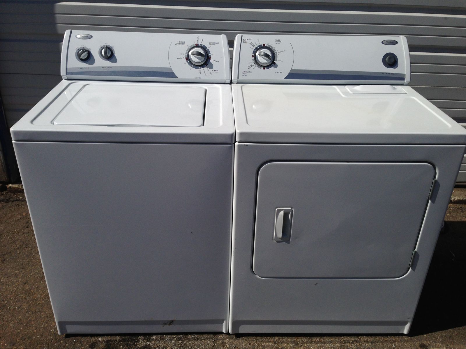 Whirlpool washer&dryer free delivery