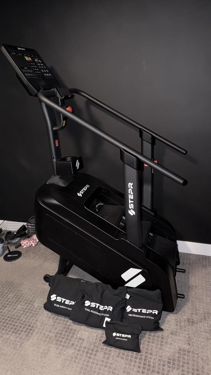 STEPR GO Stair Climber Stair Stepper with accessories