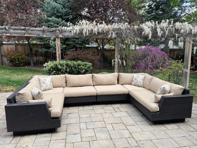 Outdoor Patio Sectional and Covers
