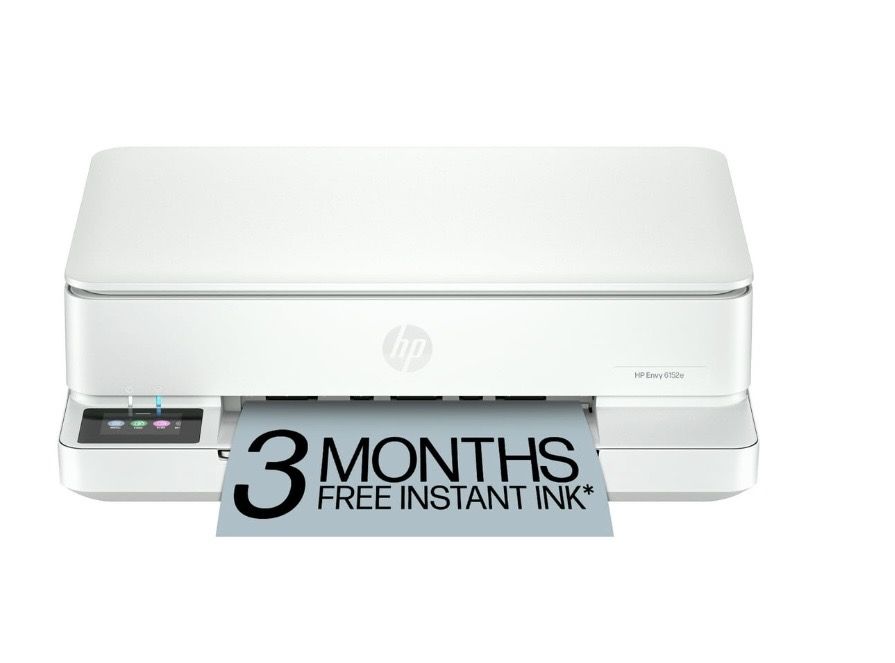 HP Envy 6152e Wireless All-in-One Color Photo Inkjet Printer, Scanner, Copier