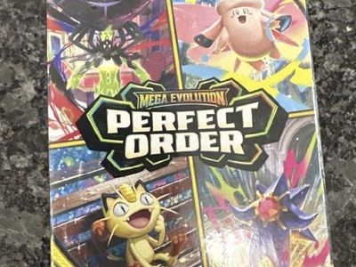 Pokemon TCG Mega Evolution Perfect Order Booster Bundle - 6 Booster Packs - New