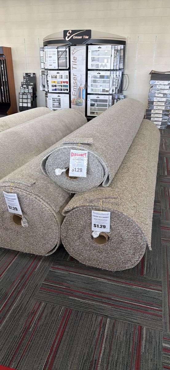 Carpet Sale $1.19 sft