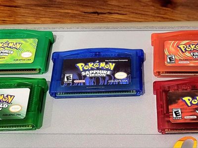 Asst Pokemon Game Boy Advance Games - Ruby, Sapphire, Emerald & FireRed
