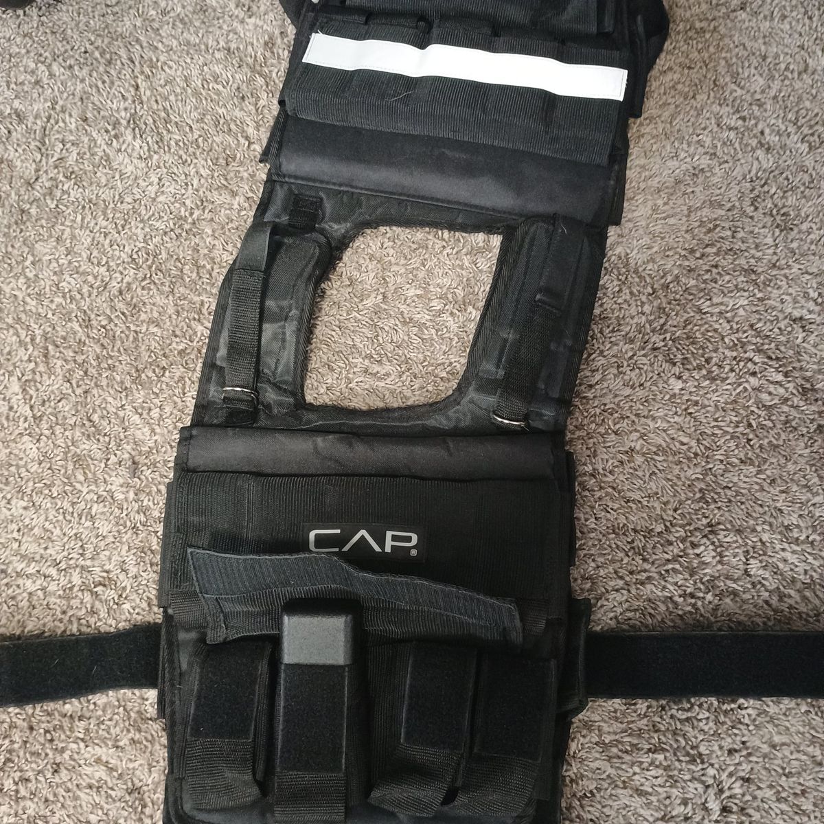 cap weighted vest