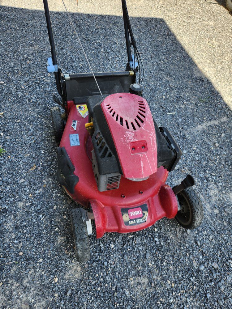 Toro SR4 Super Recycler Self-Propelled Gas Lawn Mower - Red