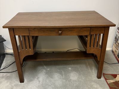 Antique Library Table