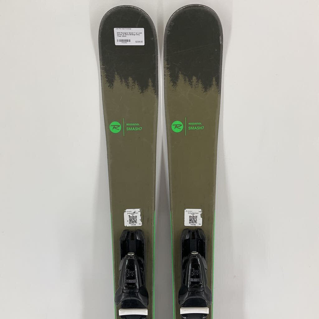 2022 Rossignol Smash 7 w/ Look Xpress 10 Demo Bindings
