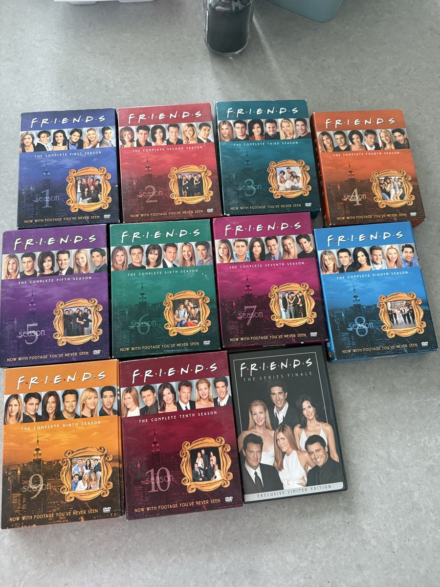 Friends The Complete Series DVD Box Set - Seasons 1-10 + The Series Finale Exclusive Limited Edition