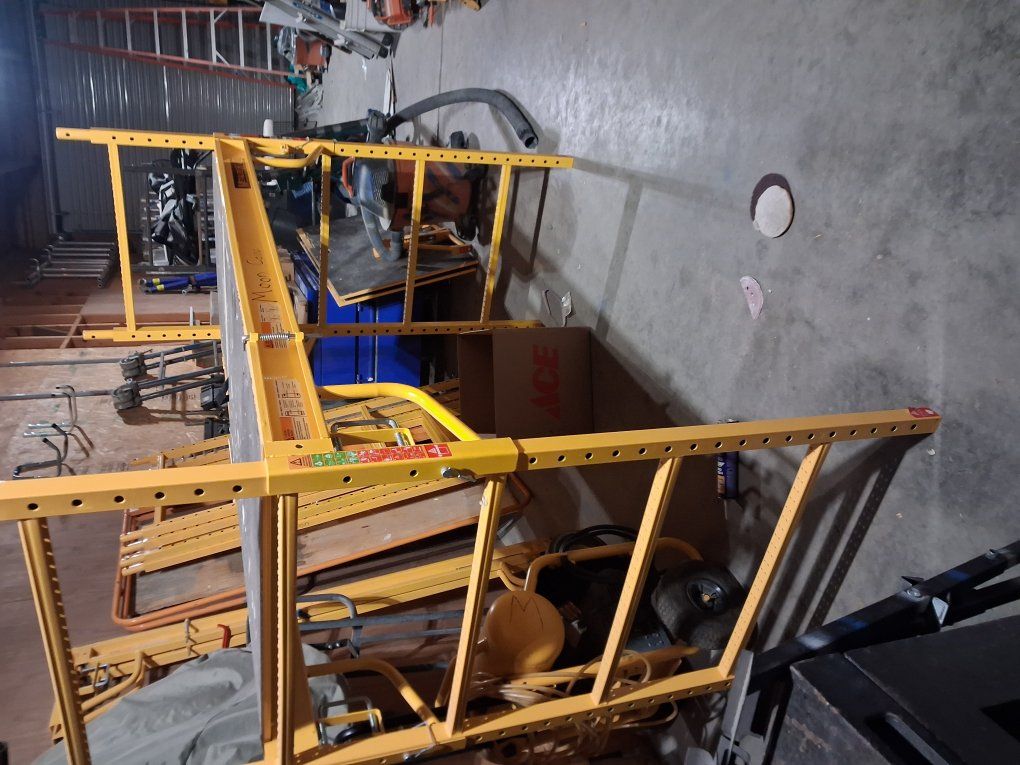 6 sets of baker scaffolding