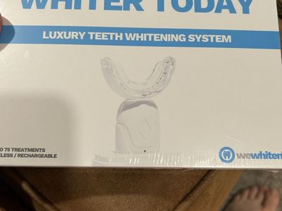 Wewhiten Smile Whiter Today Luxury Teeth Whitening System - Wireless & Rechargeable
