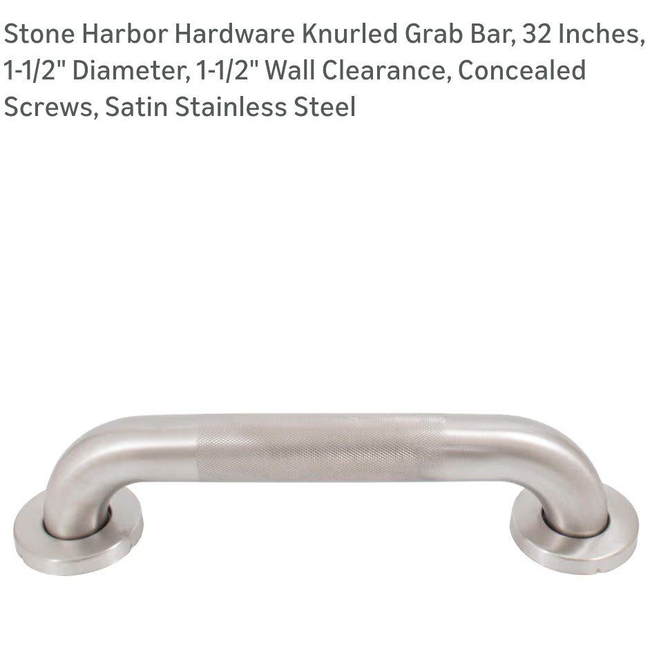 New Heavy Duty Stainless Steel Safety Grab Bar