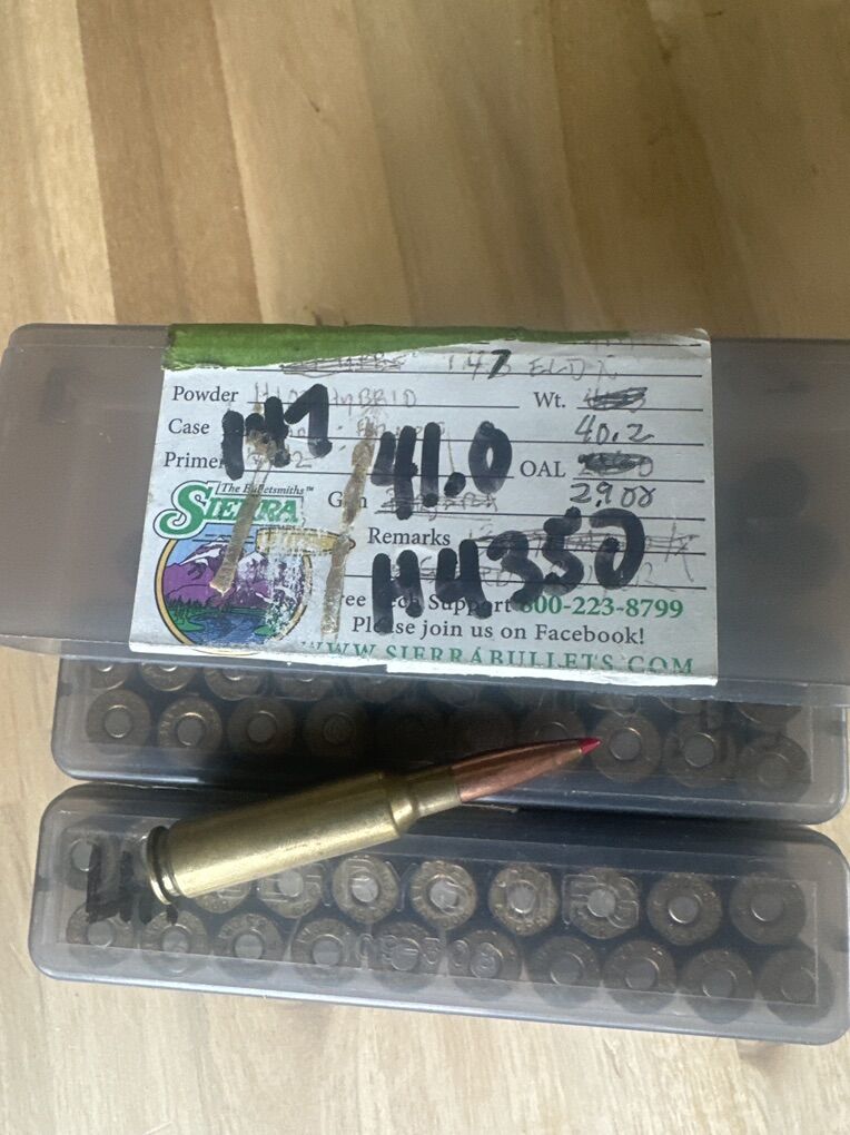 6.5 Crede 147 ELD X Handloads