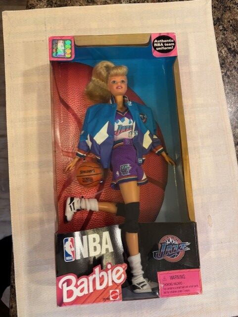 Mattel NBA Barbie1998 Series Utah Jazz