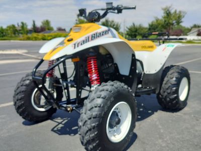 2000 Polaris Trail Blazer 250 ATV - White/Yellow, Excellent condition.