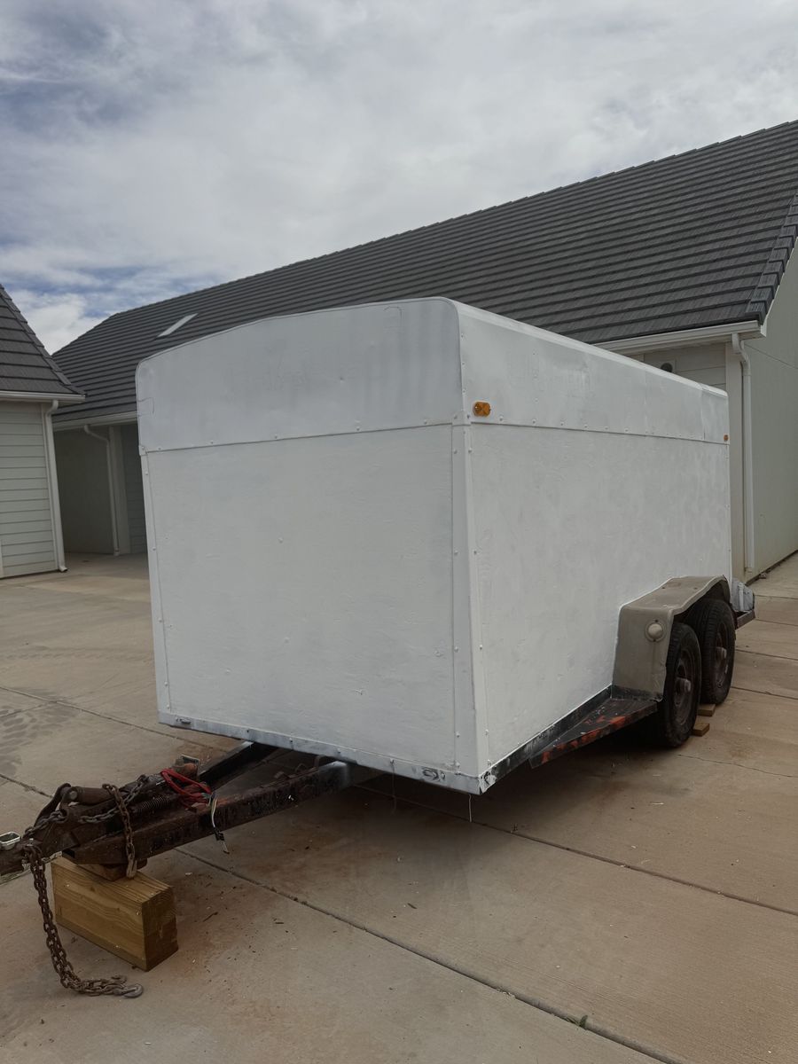 6x14 box cargo trailer