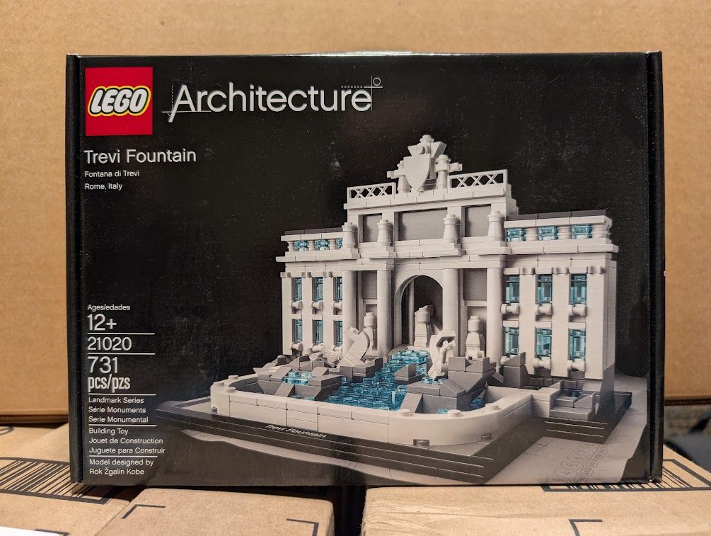 NEW LEGO ARCHITECTURE: Trevi Fountain (21020)