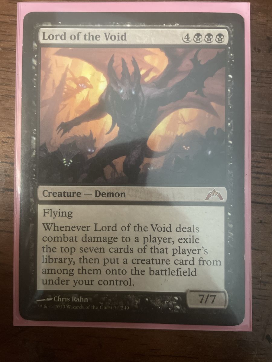 Magic: The Gathering Lord of the Void 74 TCG Card (2013 Edition) Creature - Demon