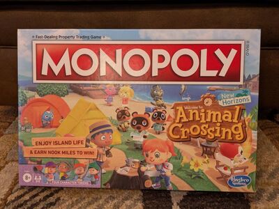 NEW SEALED Monopoly board game Animal Crossing