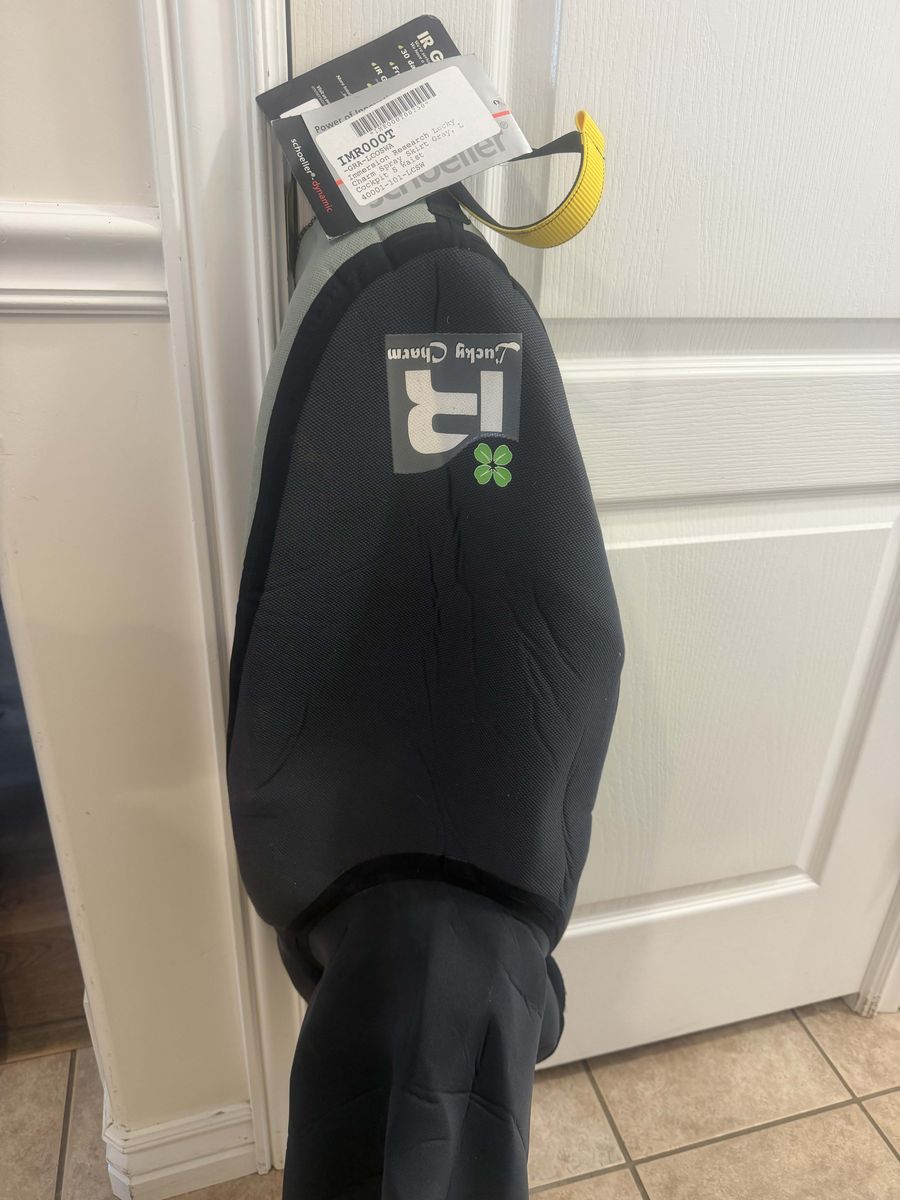 Kayak Spray Skirt NEW Immersion Research Lucky Charm Grey Small Waist Large Cockpit