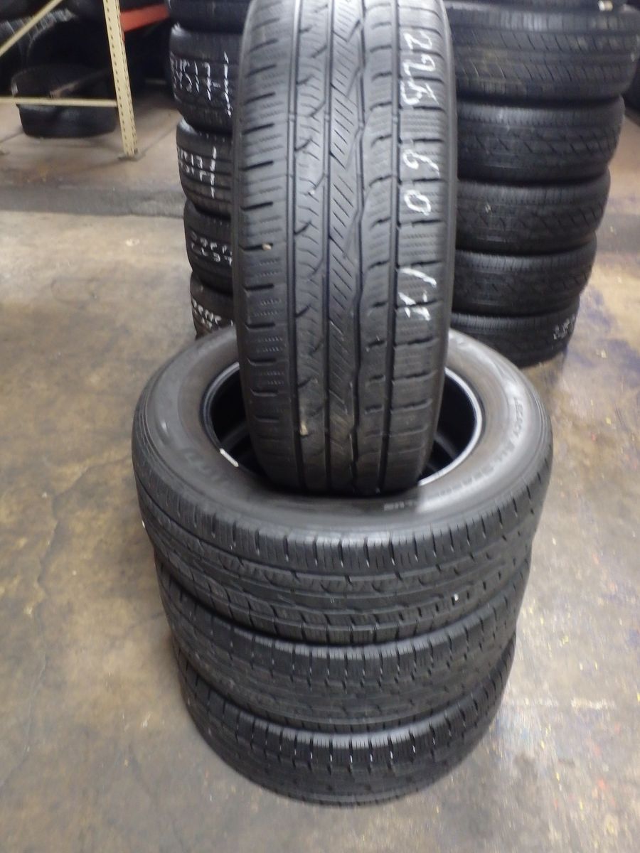 225/60R17 BIG O LEGACY ALL SEASON SET OF USED TIRES