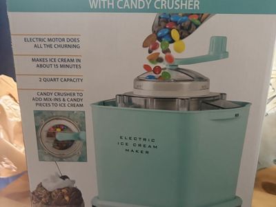 Ice cream maker electric Nostalgia