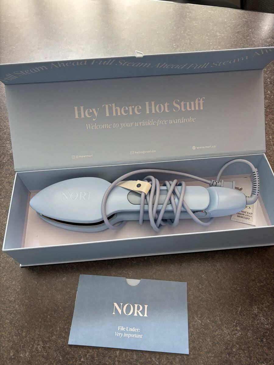 Nori Press Travel Steam Iron - Handheld Iron