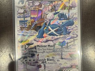 Metagross 178/162 - Temporal Forces Illustration Rare Card -Pokemon cards