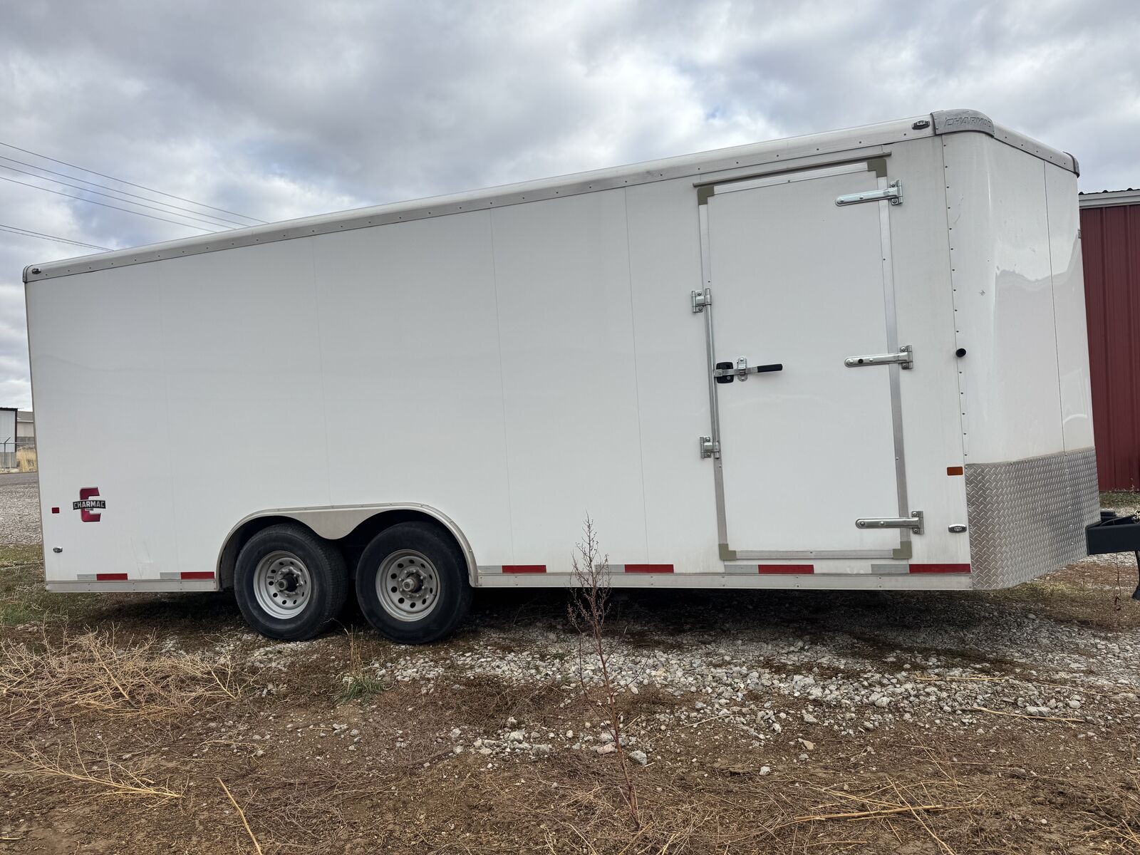 Charmac 100" x 20' Commercial Duty (CD) enclosed trailer