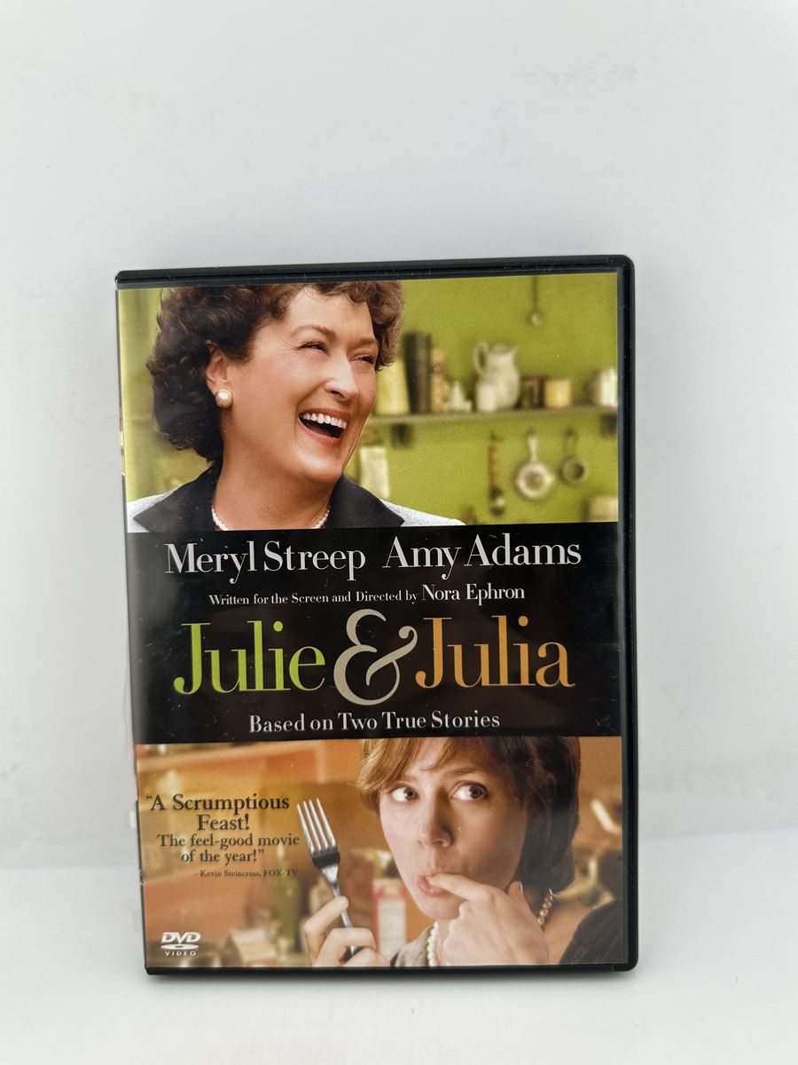 Julie & Julia DVD 2009 Meryl Streep Amy Adams Nora Ephron Movie