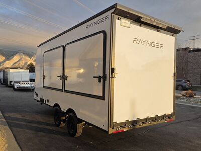 Raynger Elevate Elite! 8x18 / 8.5x18 Toy Hauler 12K Axles TRIPLE QUEEN TENT, Off Grid Solar!!!