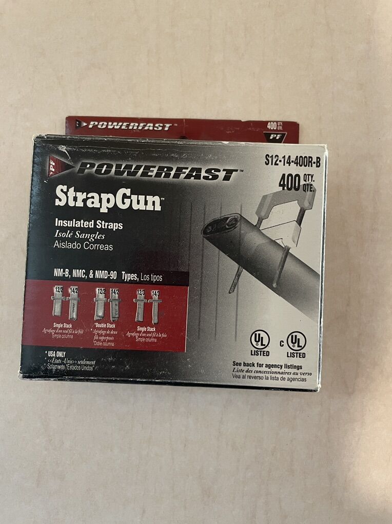 Powerfast Insulated Staples 400 Qty