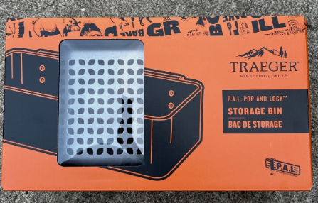 Traeger P.A.L. Pop-And-Lock Storage Bin Brand New Still in Original Packaging