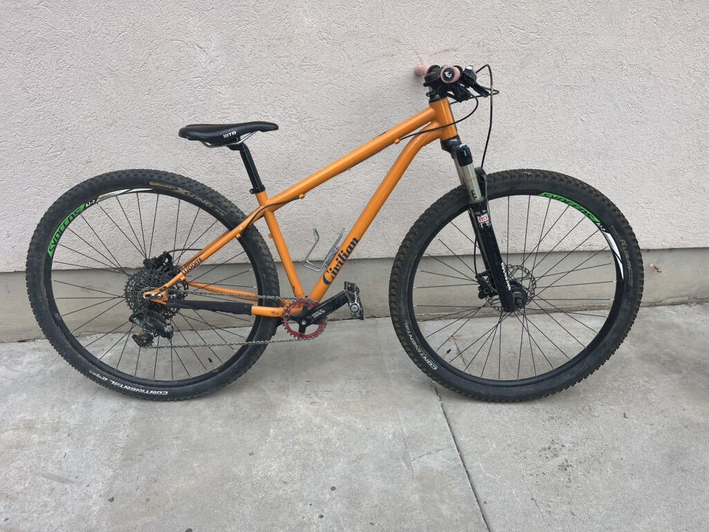 Civilian Luddite - Small steel 29er