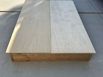 8 inch High Platform Bed Full/Double also holds up to King