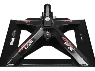 Demco 6201 21K 5th Wheel Recon Baseplate for Gooseneck Ball