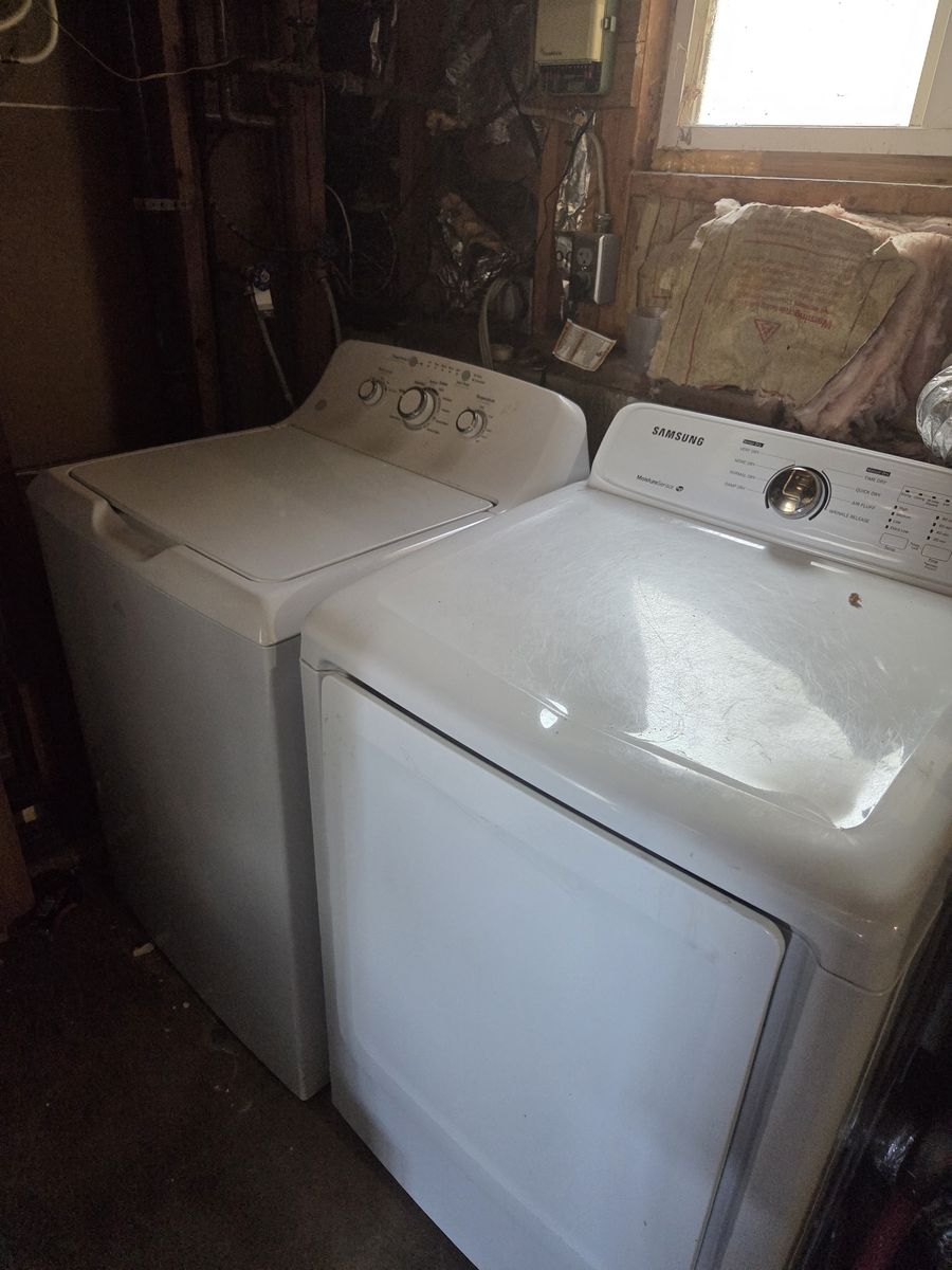 Washer and Dryer