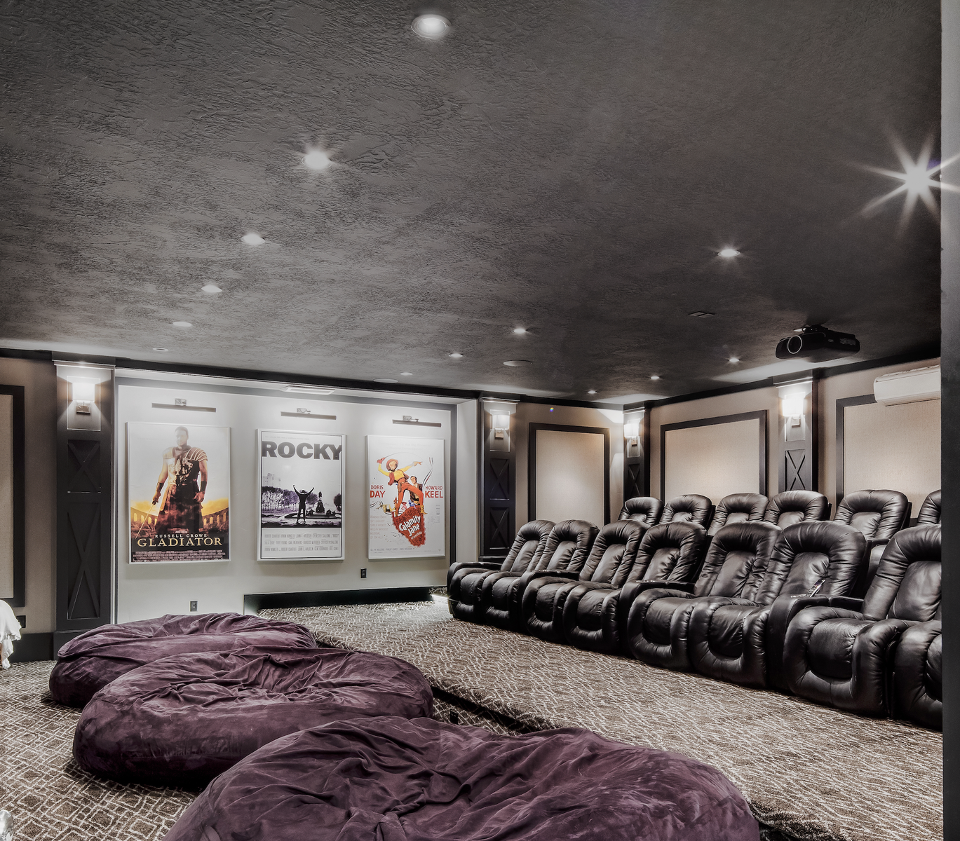 Selling ALL (18) movie room recliner chairs