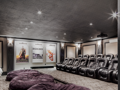 Selling ALL (18) movie room recliner chairs