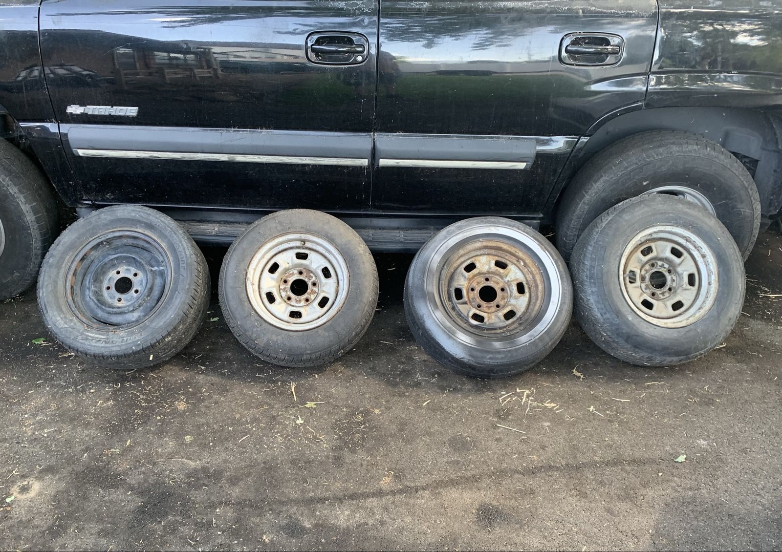 5x120.65 steel 14 inch wheels & tires
