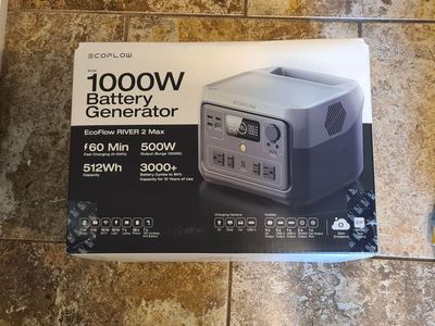 EcoFlow River 2 Max 1000w portable solar generator
