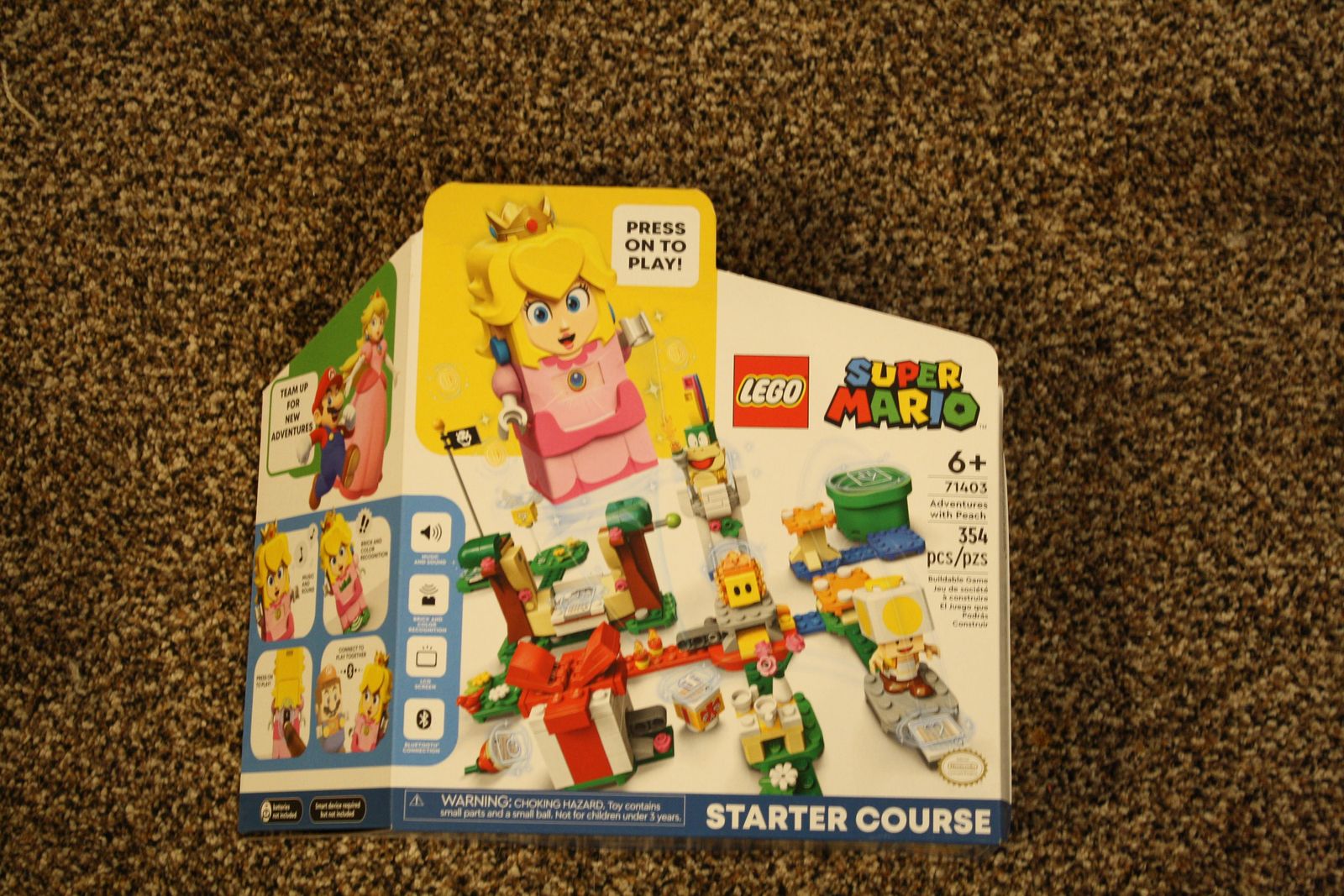 Lego Super Mario Adventures with Peach