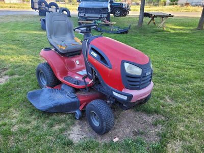 Craftsman YTS4000 Red Riding Lawn Mower - Used, As-Is