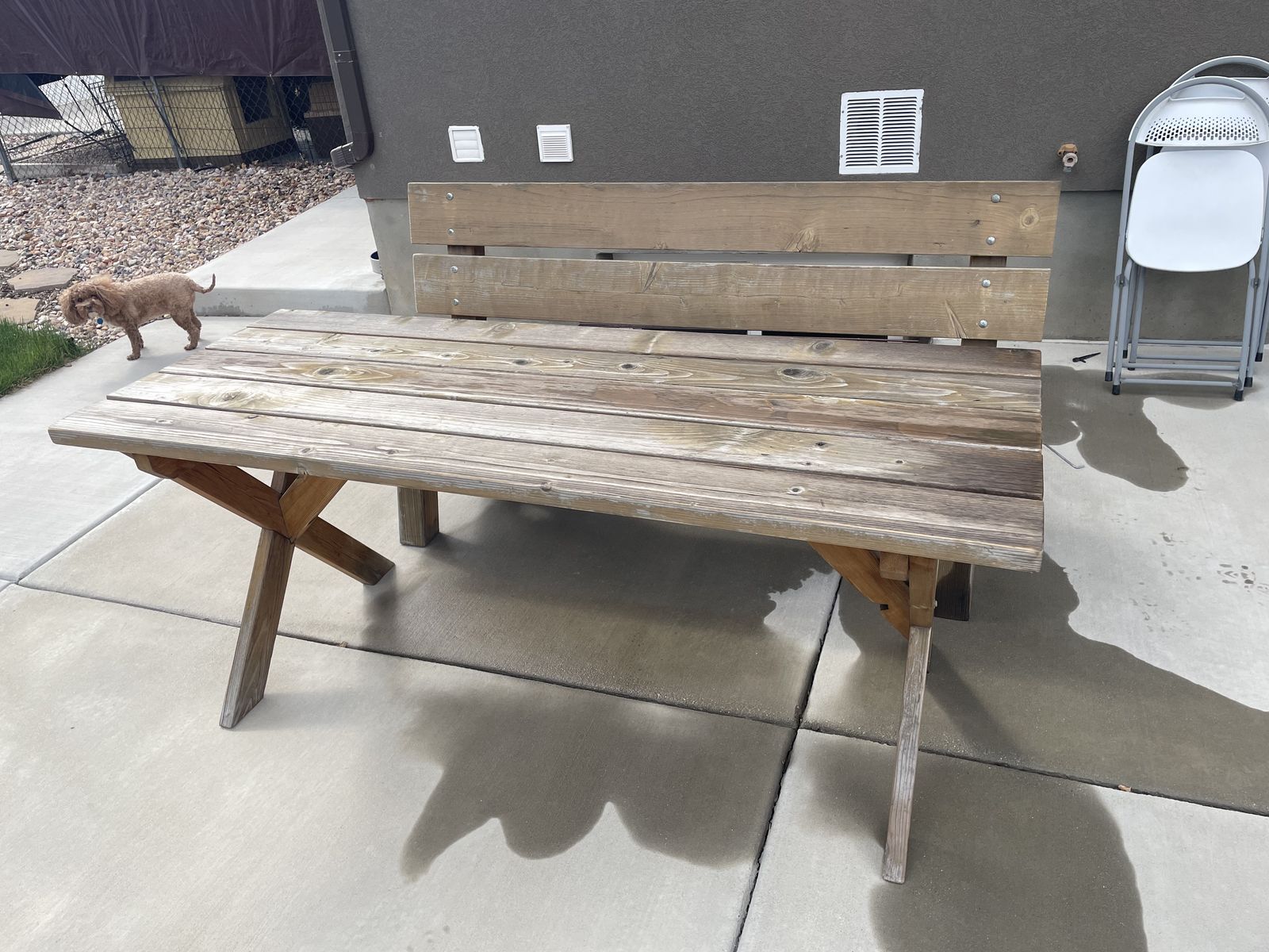 Patio Table & Bench