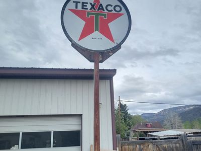 Texaco gas station sign large 8'