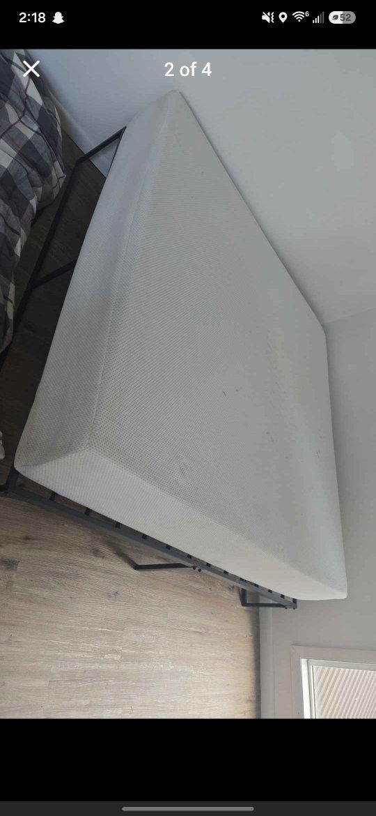 Queen Mattress and frame