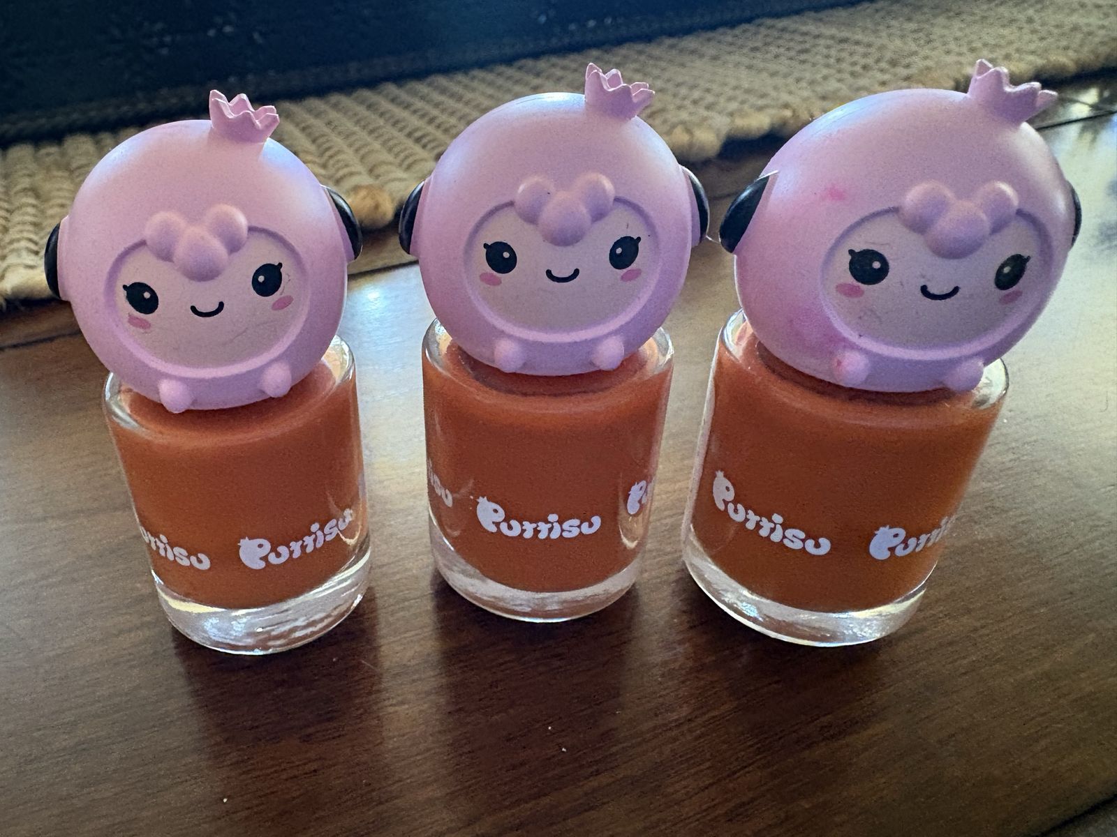3 New Puttisu Nail Polishes Cute Baby Tiger