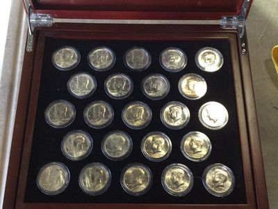 John F Kennedy Half-dollar Collection